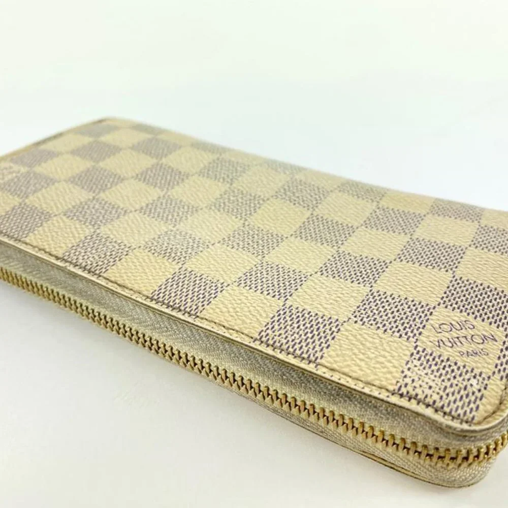 Louis Vuitton Damier Azur Zippy Long Wallet